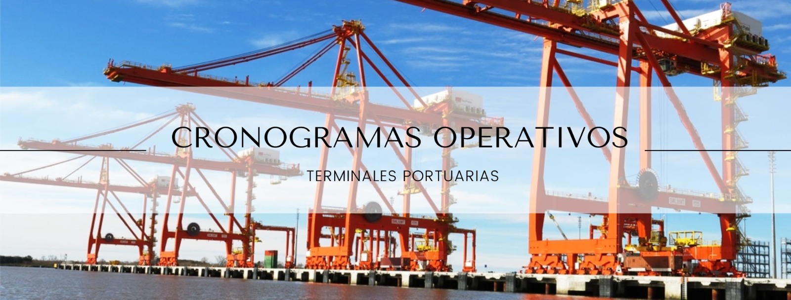 Cronogramas operativos de las Terminales Portuarias: Feriado
