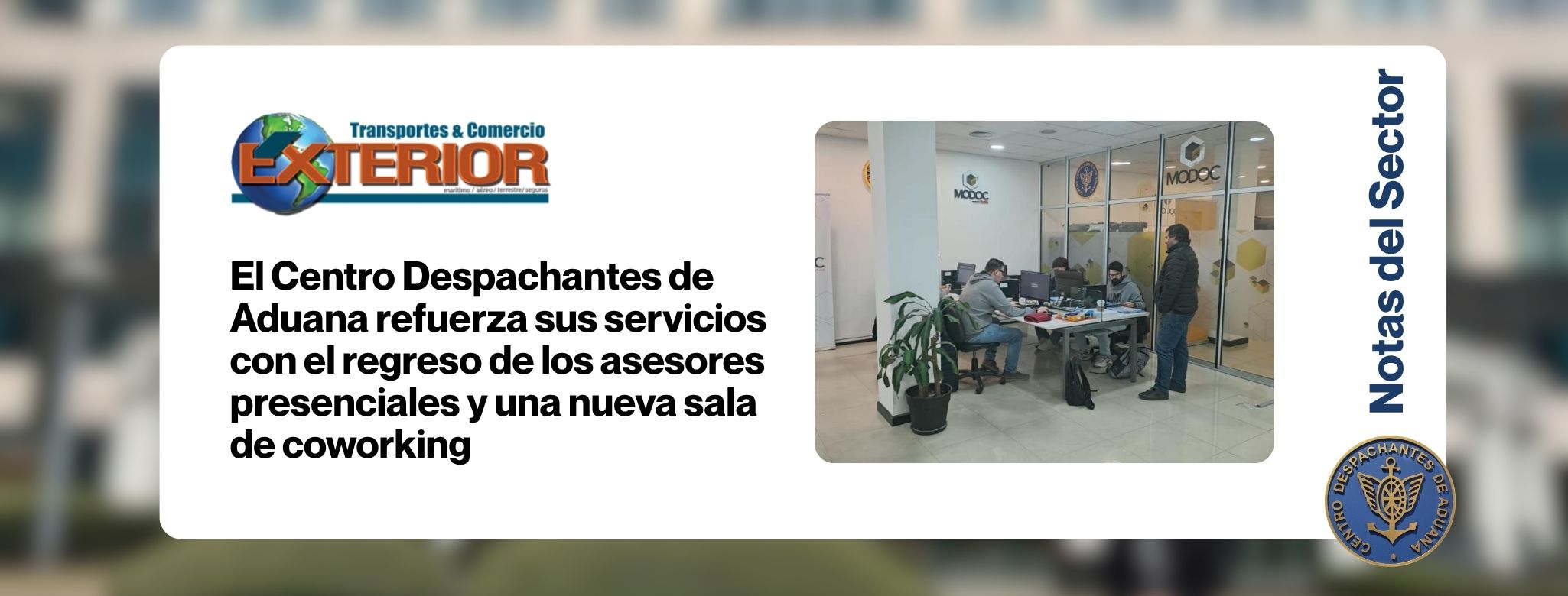 El Centro Despachantes de Aduana refuerza sus servicios con 