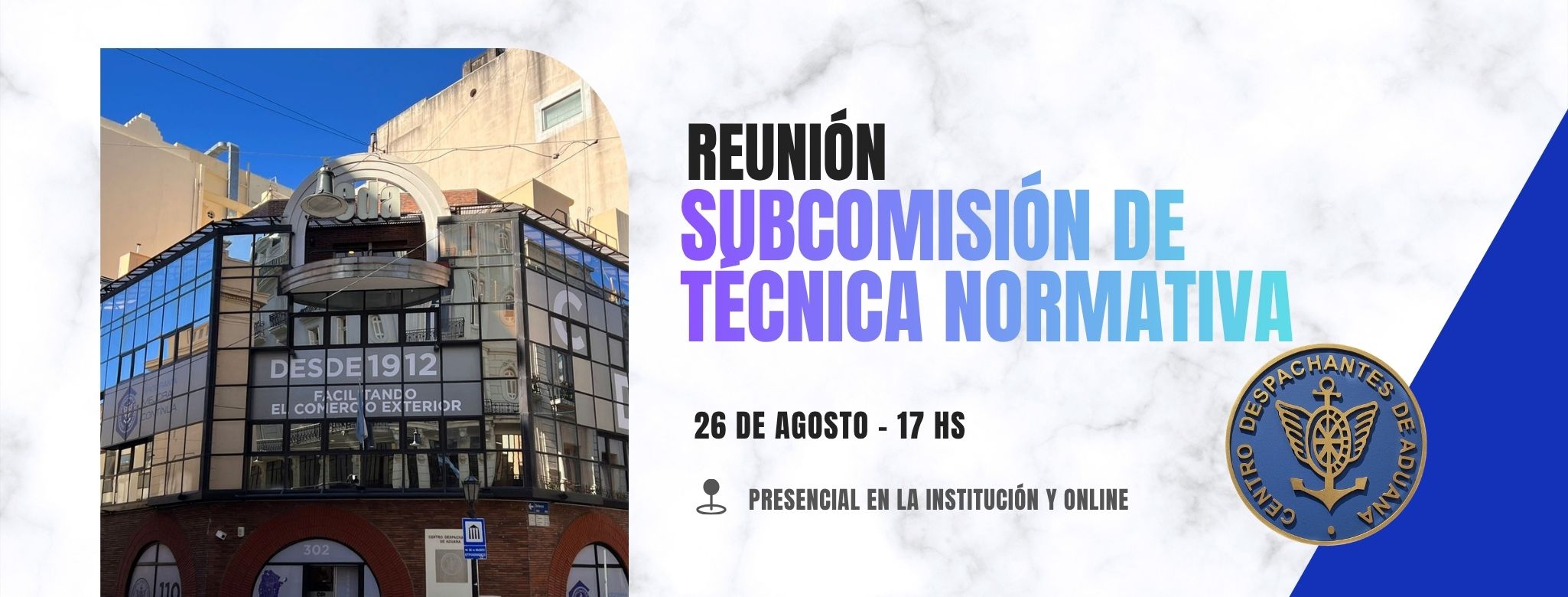 Participá de la Reunión de la Subcomisión de Técnica y Normat