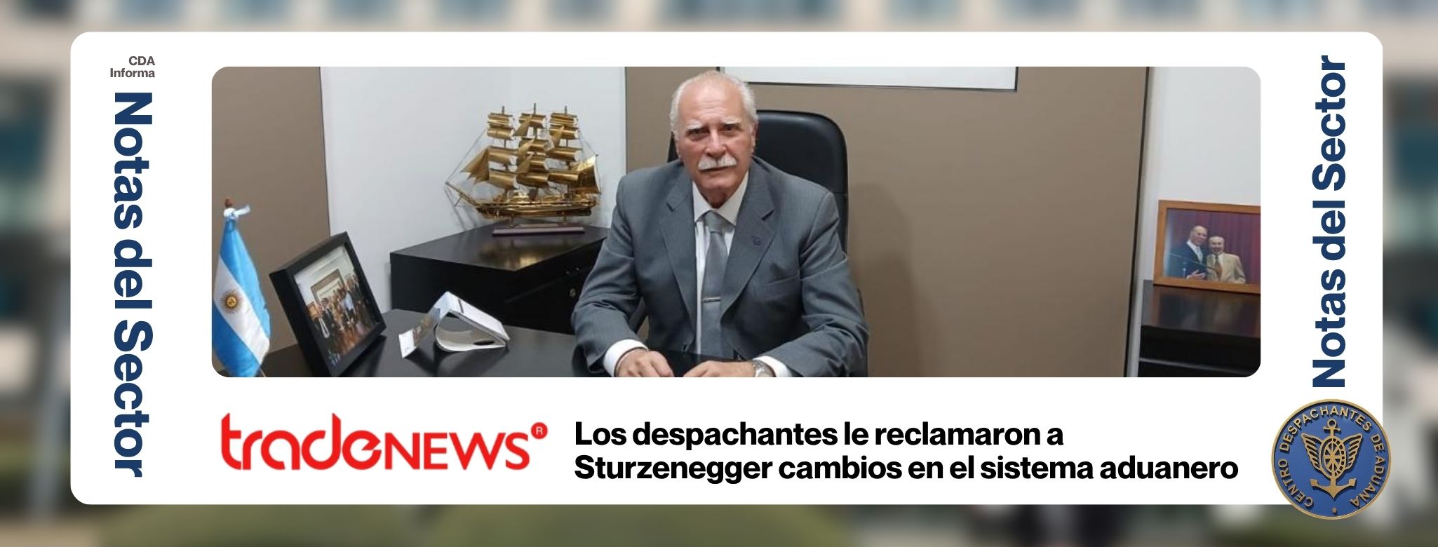 Los despachantes le reclamaron a Sturzenegger cambios en el 