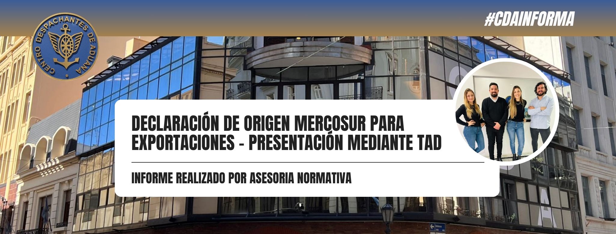 Declaración de Origen Mercosur para exportaciones - Present